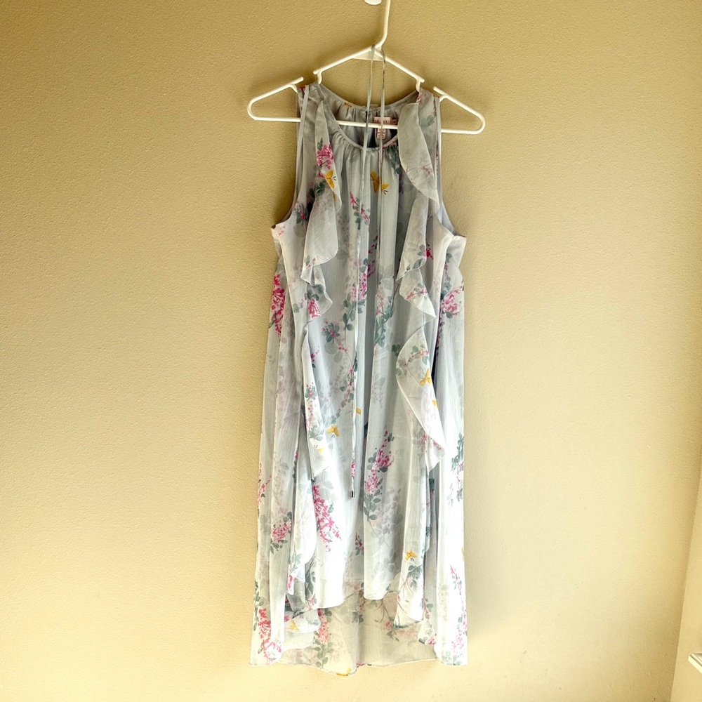 Ted Baker Light Blue and Pink Dress